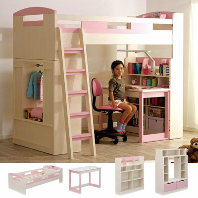 家具通販わくわくランドwebmagazine 女の子にぴったりな姫系システムベッド