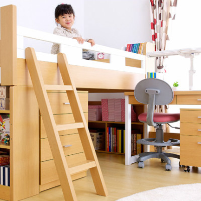 システムベッド 学習机で子供部屋を有効活用