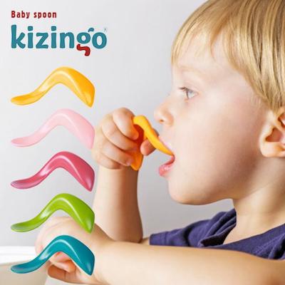 ベビー用品 ベビースプーン Kizingo (キジンゴ) 5色対応