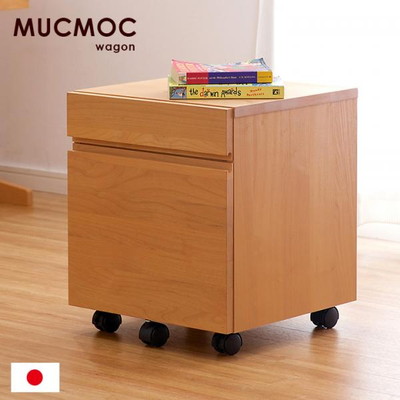 国産ワゴン MUCMOCwagon(ムックモックワゴン) アルダー無垢材使用 杉工場