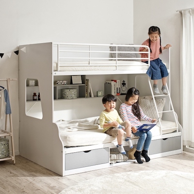 セミダブルとシングルの二段ベッドがおすすめ！人気の商品を紹介 - 家具通販わくわくランドWebMagazine