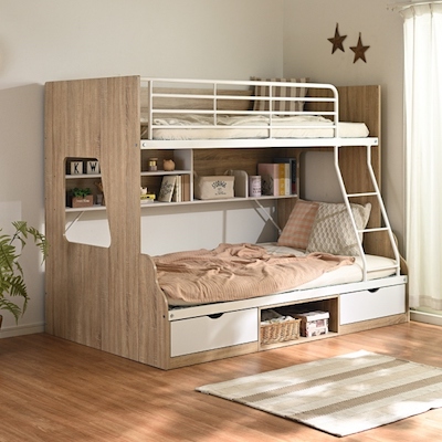 家具通販わくわくランドWebMagazine » 親子で使える二段ベッドが人気