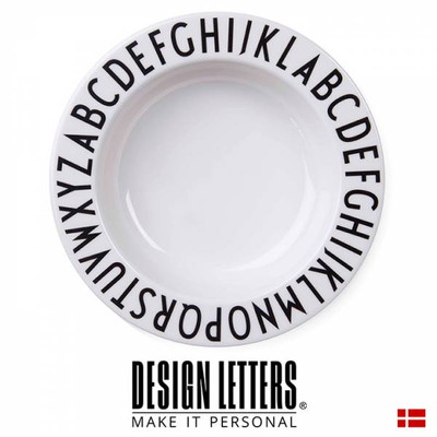 DESIGN LETTERS(デザインレターズ) MELAMIN DEEP PLATE メラミンディーププレート 単品