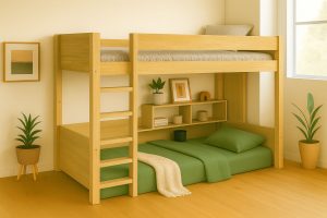 【ロフトベッドの下で寝るのはアリ？】メリット・デメリットと快適に過ごすためのポイントを徹底解説