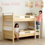 耐荷重500kg 宮付き 二段ベッド Evian5(エビアン5) 2色対応