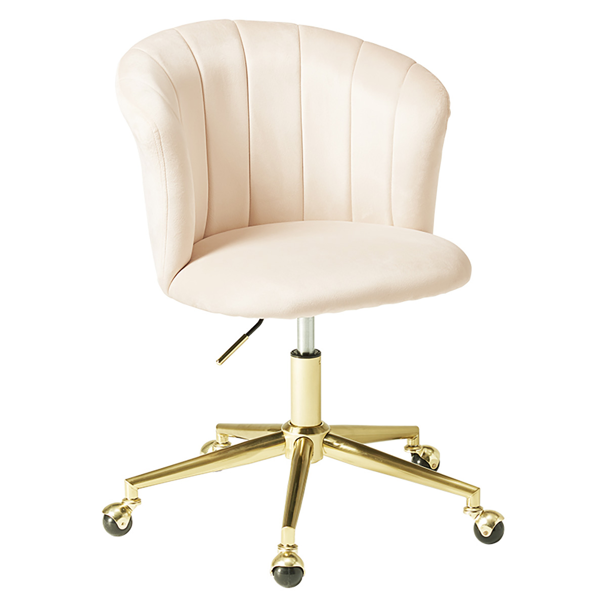 オフィスチェア デスクチェアー 1脚 キャスター付き LHC-4760 4色対応