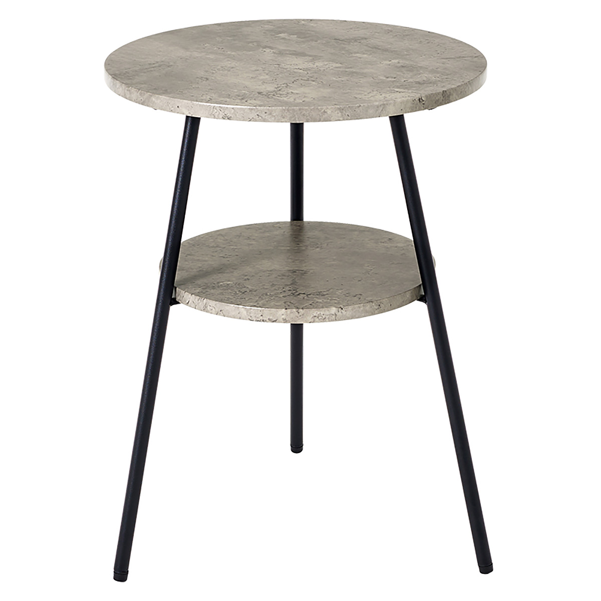 サイドテーブル ナイトテーブル 円形 直径40cm 丸型サイドテーブル LST