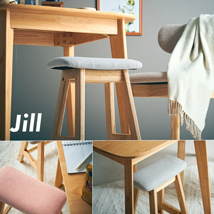 スツール L⭐︎送料込み⭐︎ スツール Jill(ジル) Lowタイプ 6色対応の通販情報 - 家具通販の