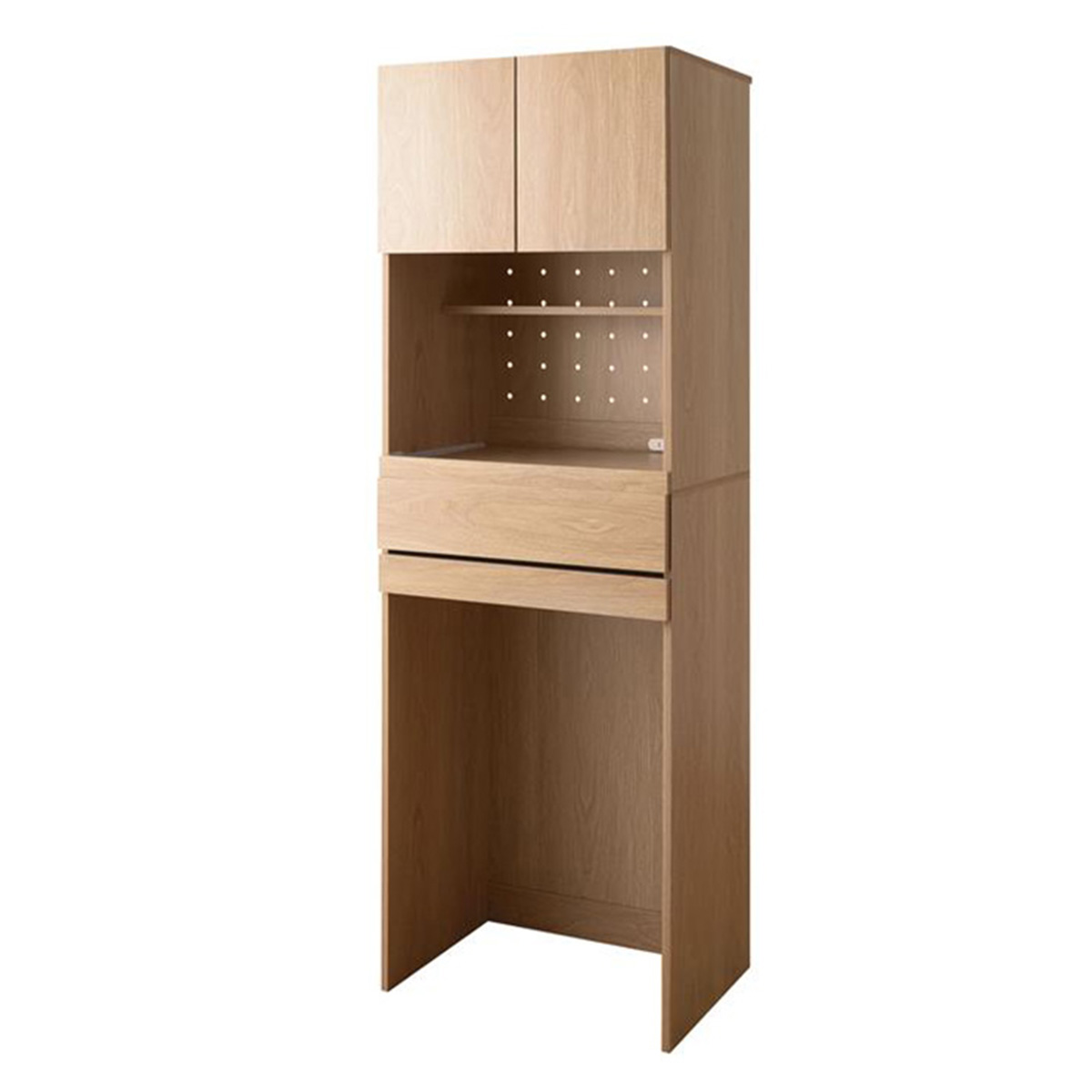 レンジ台 ゴミ箱上ラック レンジボード 幅58cm Keuken(クークン) 2色