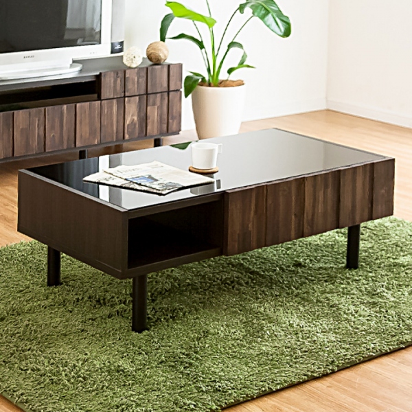 センターテーブル RESE（レセ）幅105cm アカシア無垢の通販情報 - 家具