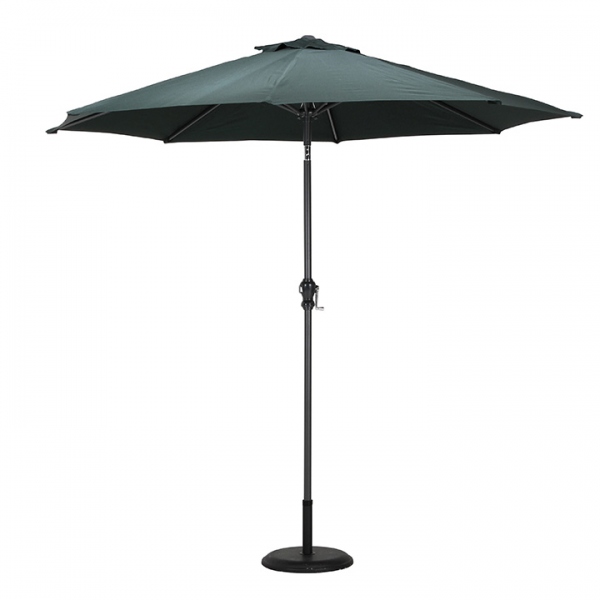 ガーデンパラソル ベース付き2点セット ALUMI PARASOL(アルミ