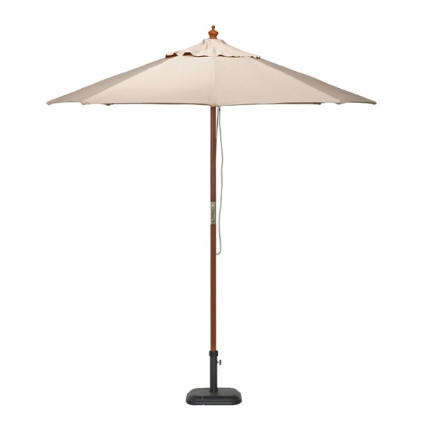 ガーデンパラソル WOOD PARASOL(ウッドパラソル) 210cm ベース無 5色