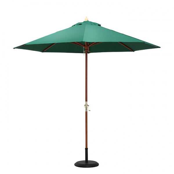 ガーデンパラソル WOOD PARASOL(ウッドパラソル) 270cm ベース無 5色