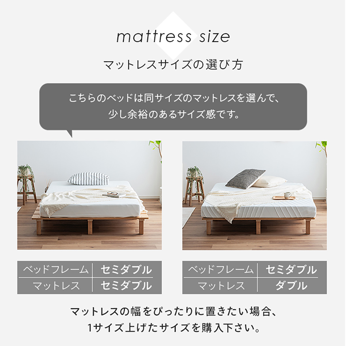 ベッドフレーム クイーンベッド マットレスセット ステージベッド
