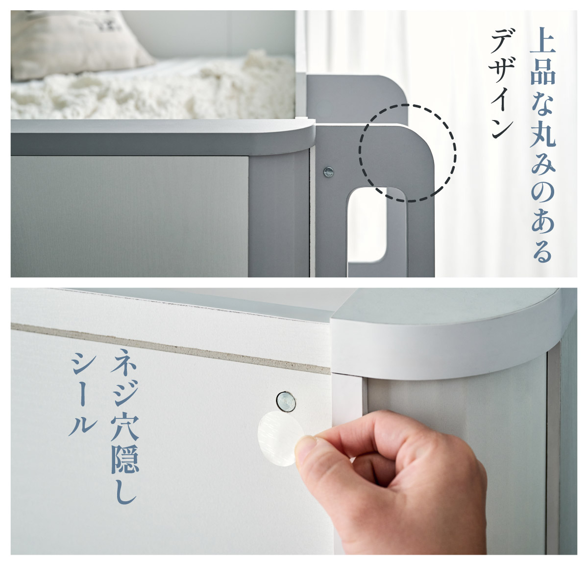 システムベッド ロフトベッド ロータイプ シングルサイズ Aoha(アオハ