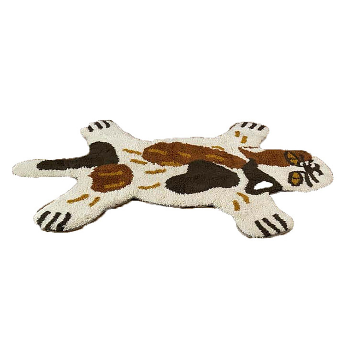 ラグマット アニマル 犬 ウルフ オオカミ カーペット コットン 輸入雑貨 楽天市場】DOING GOODS アニマルラグ（Sサイズ）Woozy Wolf
