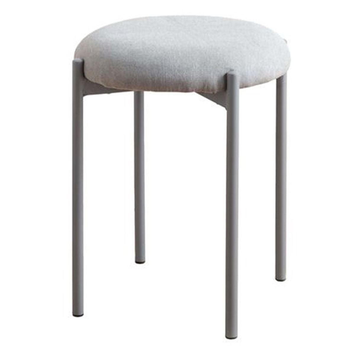 スツール 椅子 高さ46cm 円形 単品 スタッキングスツール Mael