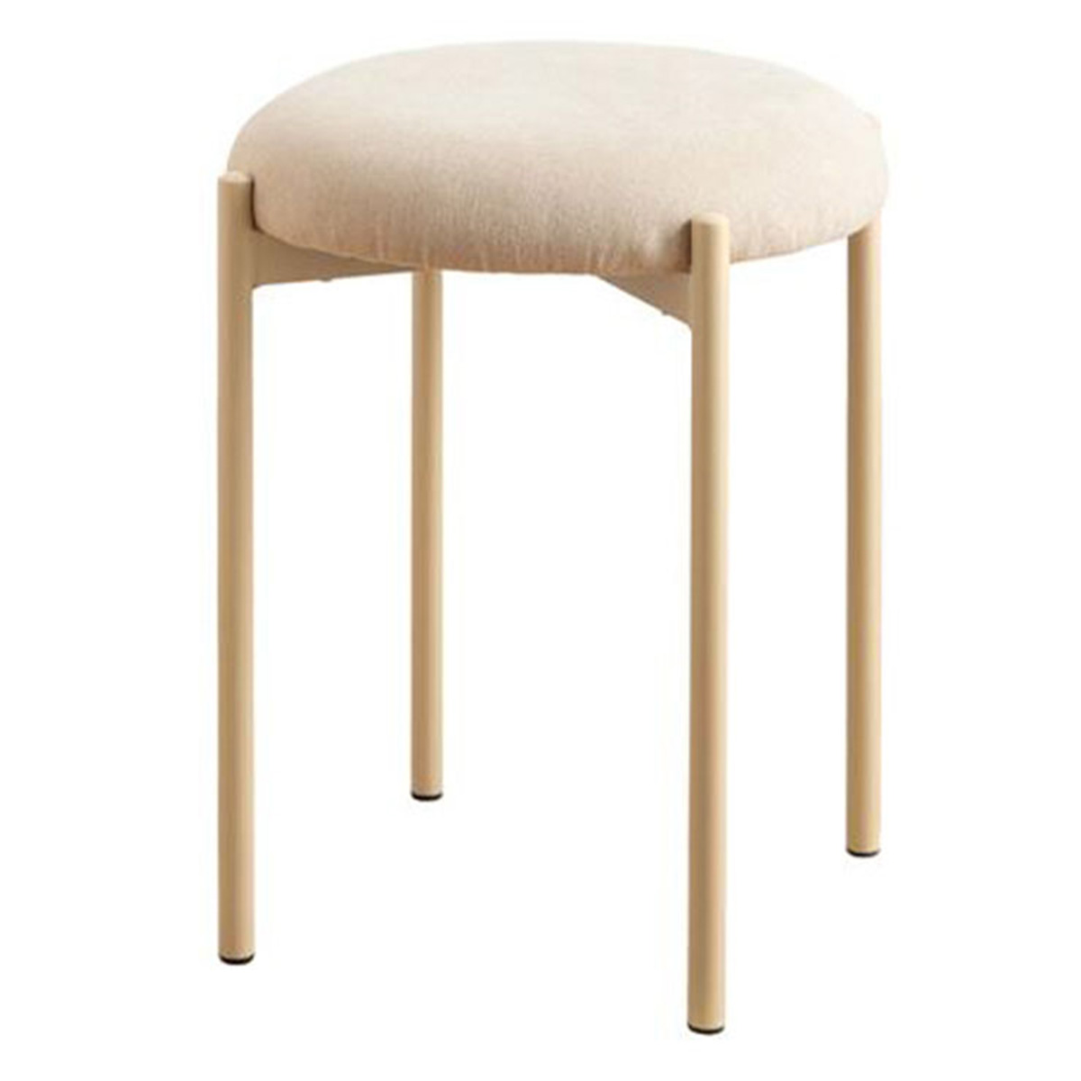 スツール 椅子 高さ46cm 円形 単品 スタッキングスツール Mael