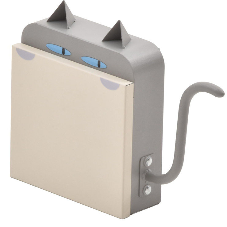 キーボックス 玄関 鍵置き 壁掛け カギ置き マグネット 猫 キーフック