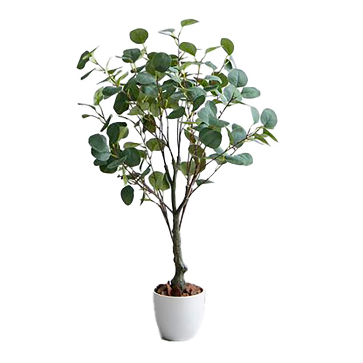 フェイクグリーン 大型 高さ85cm 光触媒 人工観葉植物 ユーカリ Nature