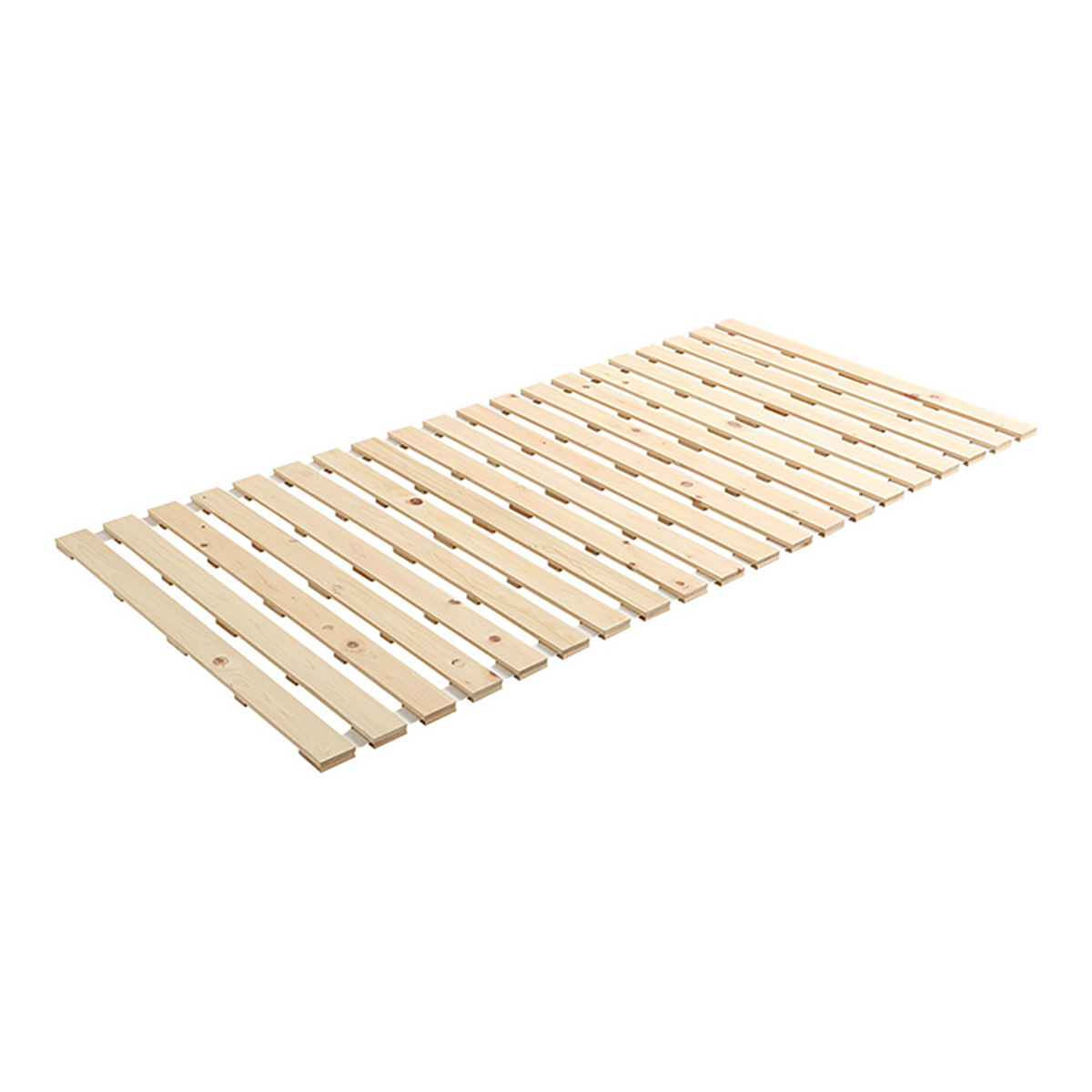 すのこベッド ロール式 シングル 100x200cm 檜 (涼風)の通販情報
