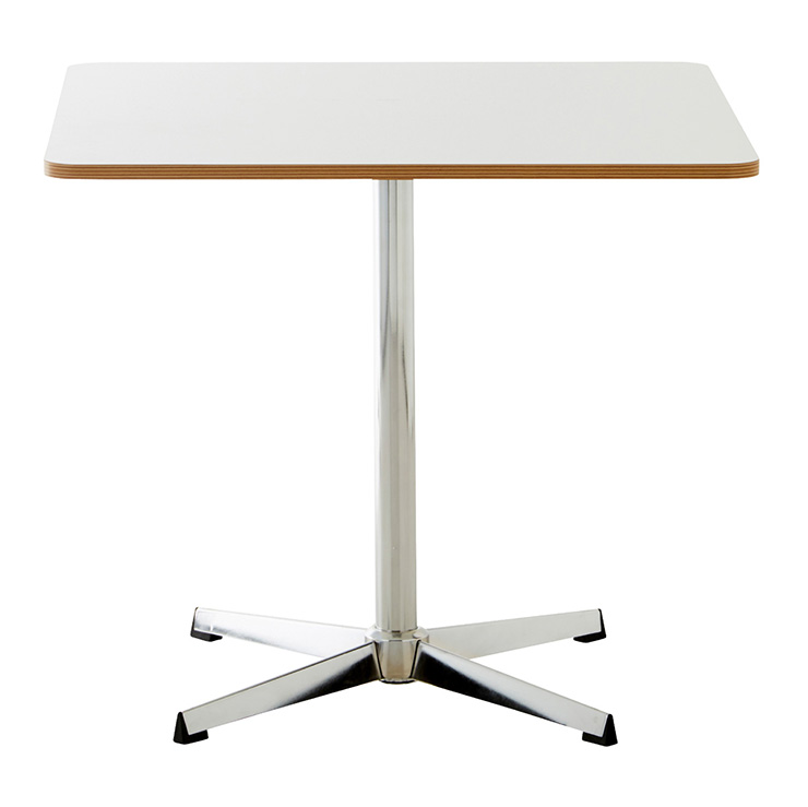 ダイニングテーブル 韓国風 スチール脚 幅80cm 2タイプ Lenora