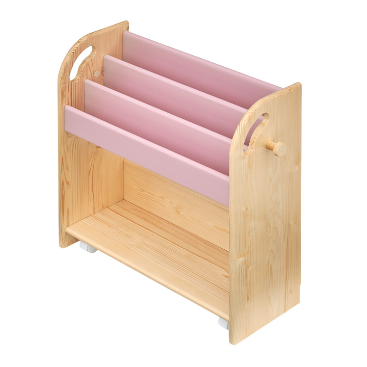 組立品 絵本ラック coromaru3(コロマル3) 幅70cm 4色対応の通販