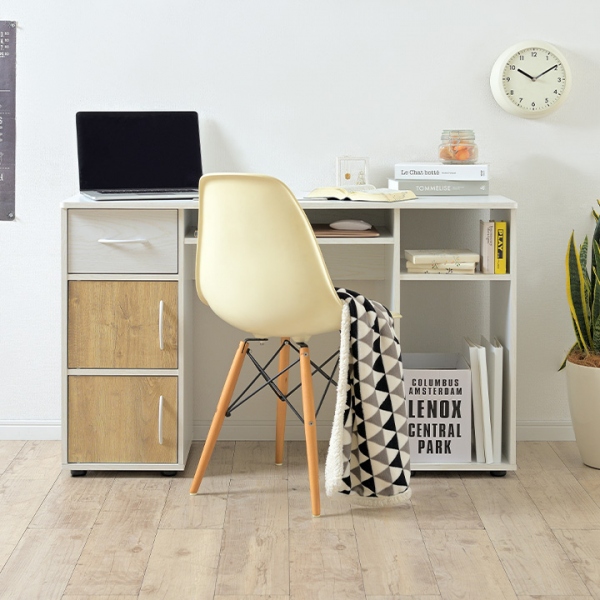 学習デスク リビングデスク Harissa(ハリッサ) 幅120cm 3色対応の通販