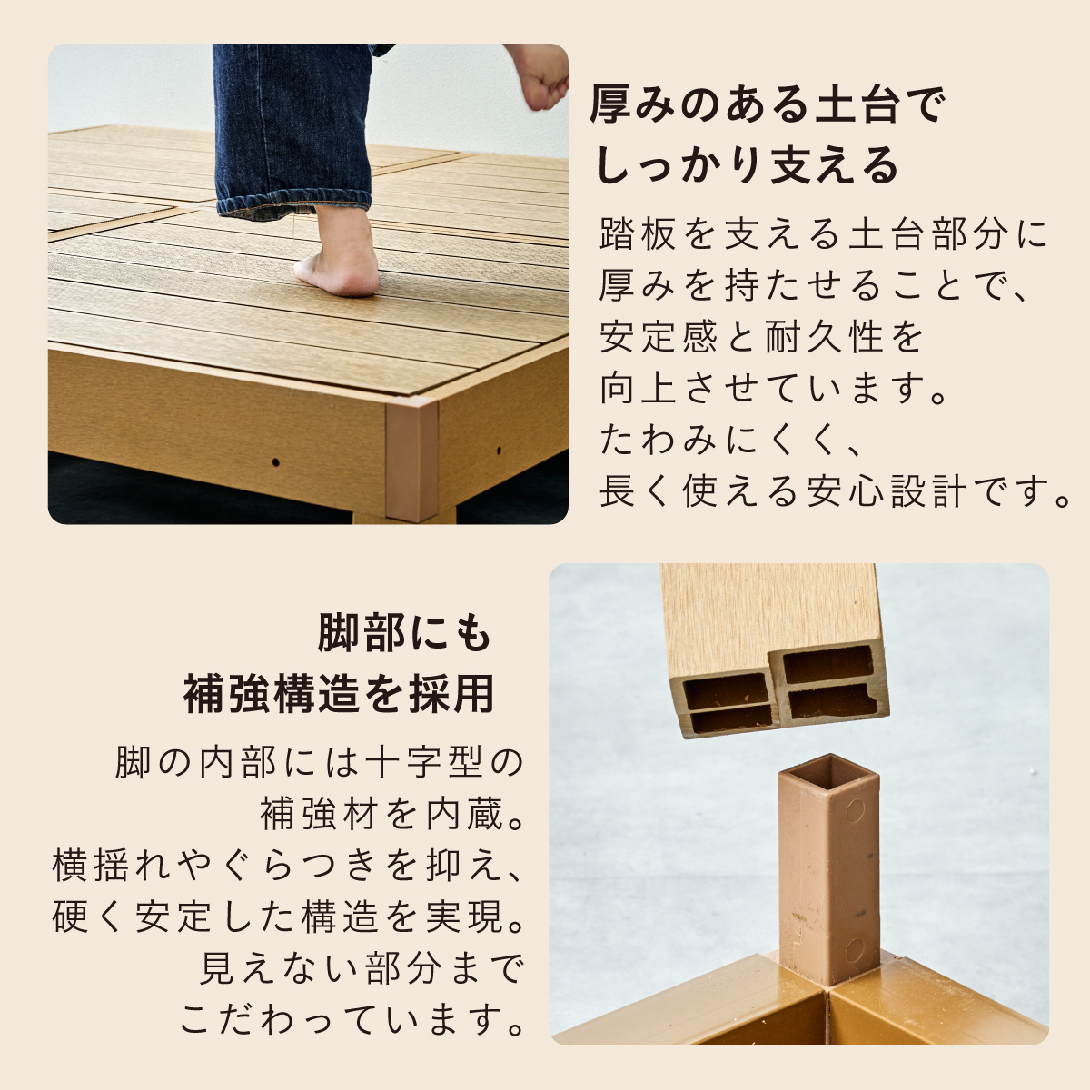 【爆安/約150枚】人工木ウッドパネル（使用1年）※4階から階段搬出できる方限定 Good Life Wood（グッドライフウッド） 人工木 ウッドタイル ウッド