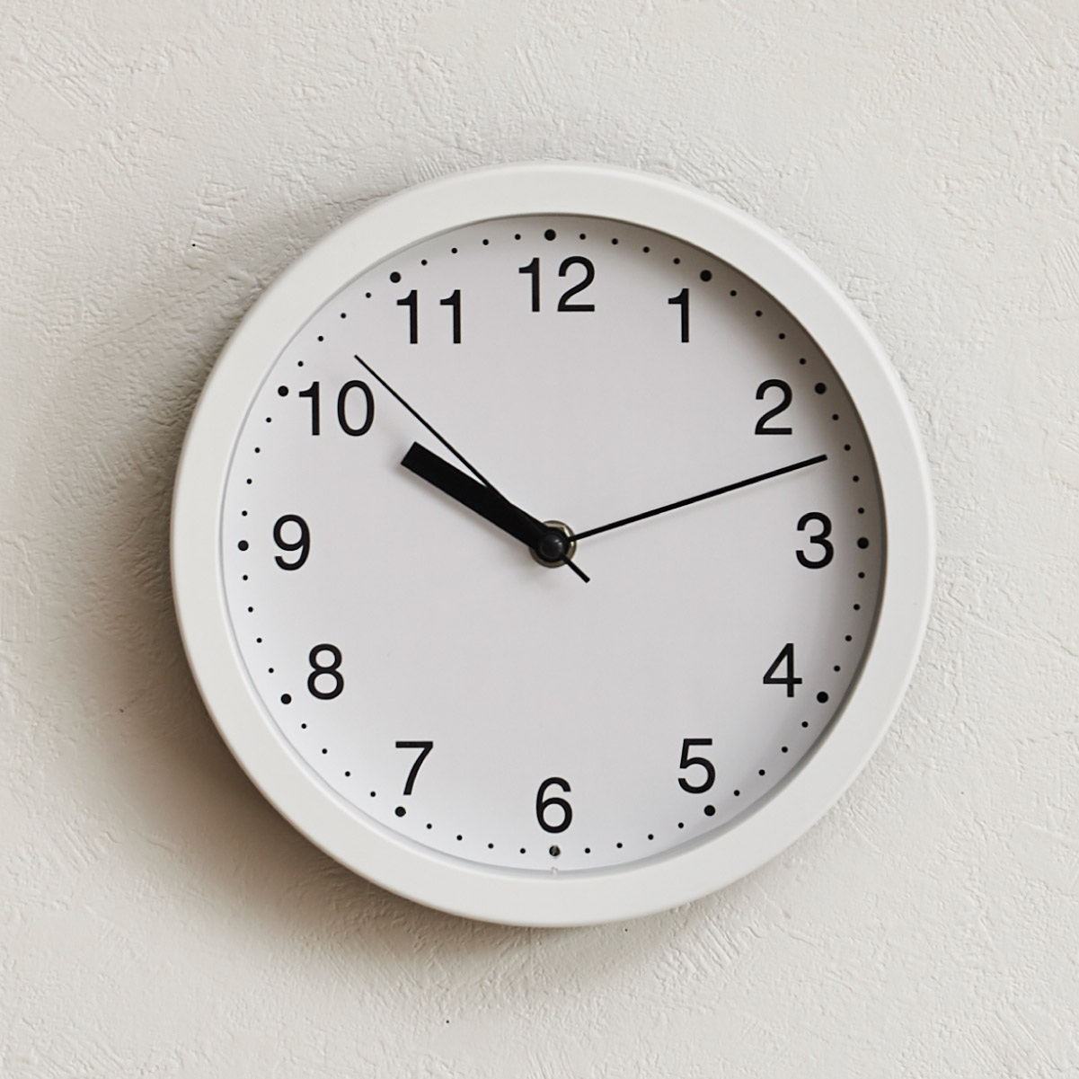 時計 掛け時計 静音 直径22cm Reitz(ライツ) 3色対応 夜間自動点灯LED