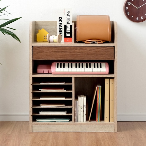 幅62cm ランドセルラック Cacao(カカオ) スタンダード 4色対応 隠れ