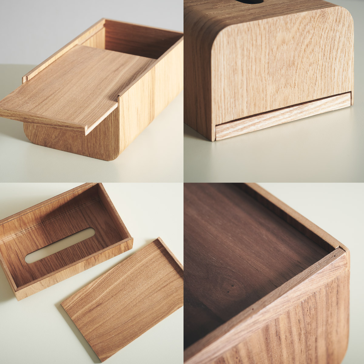 マイクン　ティッシュケース MOKUREN(モクレン) ティッシュケース RF-18001WN/RF-18001NAの通販情報