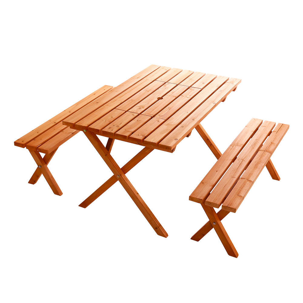 BBQテーブル3点セット Baussen(バウゼン) 幅120cmの通販情報