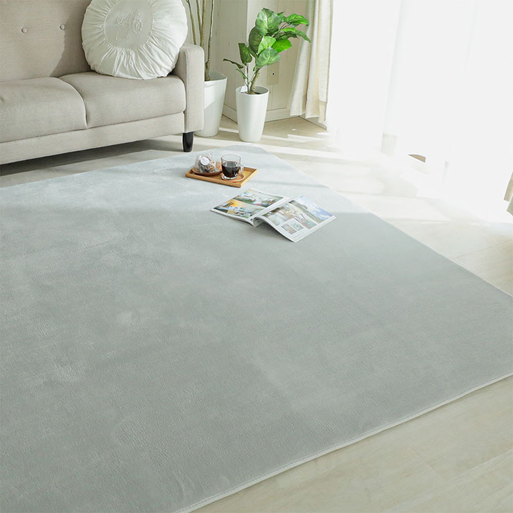 ラグ 洗える さらふわラグ 130x190cm ホリデープラス 15色対応 ホット