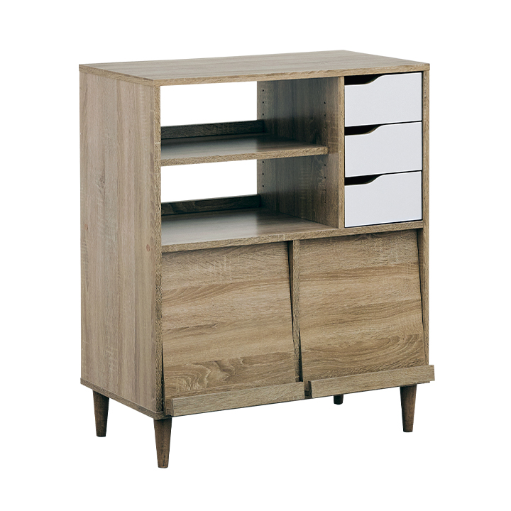 キャビネット steely(スティーリー) 2色対応の通販情報 - 家具通販の