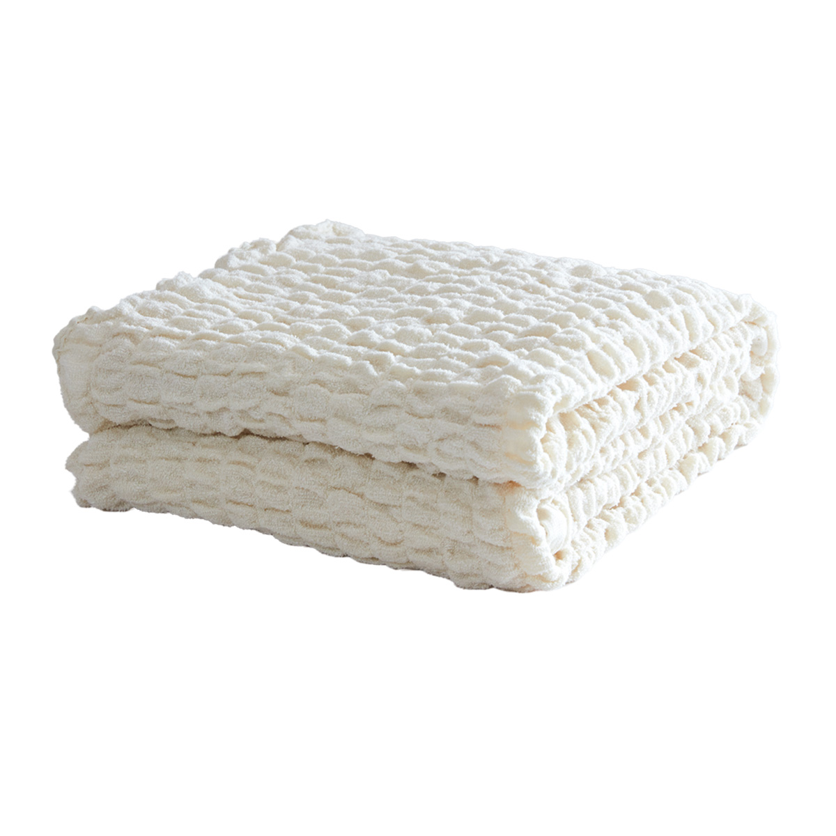 NERUS 正規品 ネルス】寝具 タオルケット シングル 140x200cm くしゅく