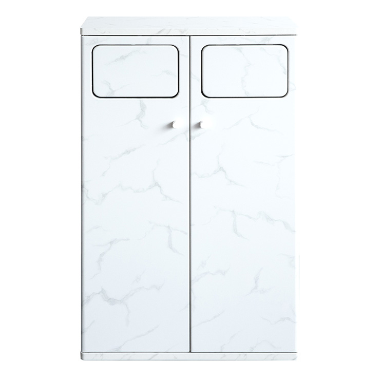 ウッドプッシュダストボックス Empro(エンプロー) DB-802R 45Lx2 5色