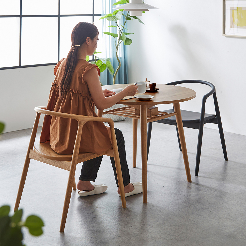 ラウンドダイニングテーブル Heather 90cm ラウンド ダイニングテーブル Heather(ヘザー) 幅90cmの通販情報