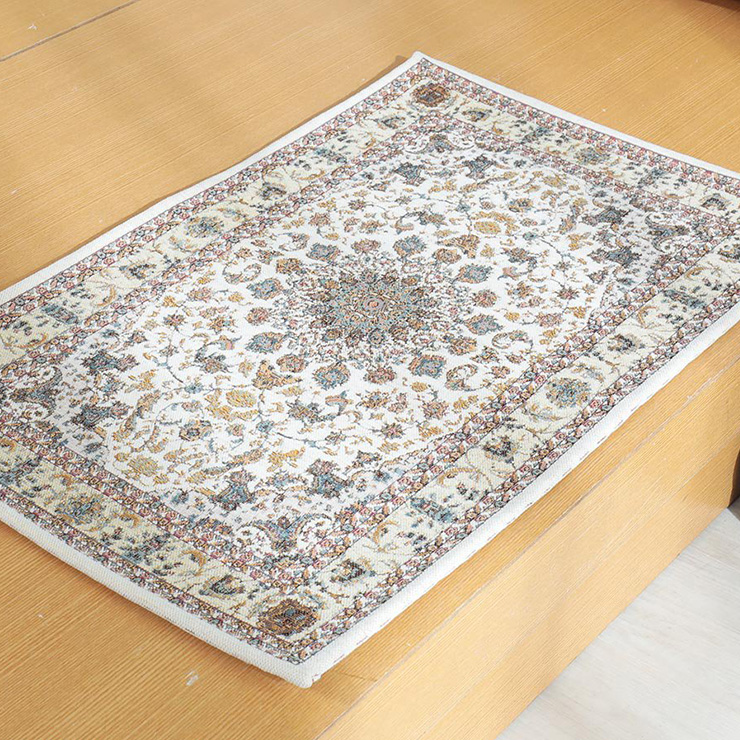 玄関マット 70x120cm ゴブランマット キュリオ 2色対応 ホット