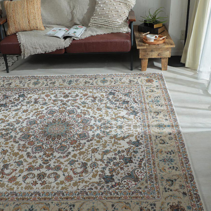 ラグ 200x250cm ゴブランマット キュリオ 2色対応 ホット ラグ 200x250cm ゴブランマット キュリオ 2色対応 ホット