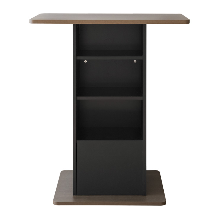 コンパクト バーテーブル Baron(バロン) 幅85cm 2色対応の通販情報