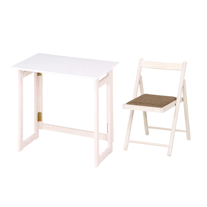完成品 フォールディングテーブル&チェアセット Milan(ミラン) 3