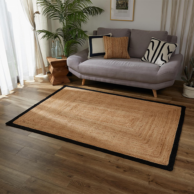 ジュートラグ 130x190cm オスロ 2色対応の通販情報 - 家具通販の