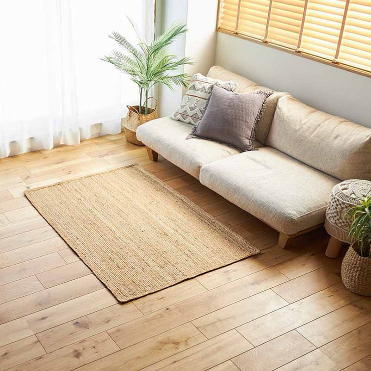 ジュートラグ 100x140cm トルソの通販情報 - 家具通販のわくわく ジュートラグ 100x140cm トルソの通販情報 - 家具通販のわくわく