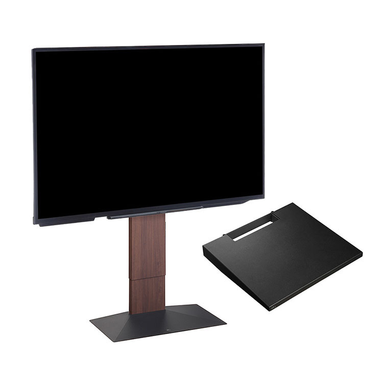 WALL テレビスタンド V3 ロータイプ ホワイト 木目、ラージサイズ棚 EQUALS テレビ台 WALL 壁寄せテレビスタンド 32〜80v対応 V3