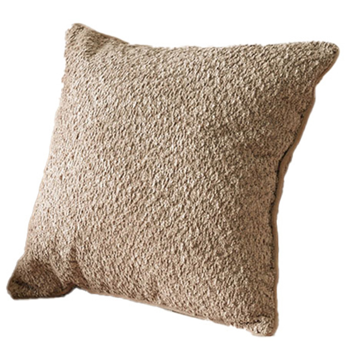 グレーの正方形クッション 2つセット 国産 クッション 正方形 ラクーネ 2色対応の通販情報 - 家具通販の