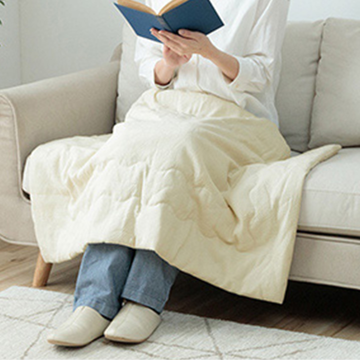 ひざ掛け 70x100cm 2色対応 洗えるの通販情報 - 家具通販のわくわく