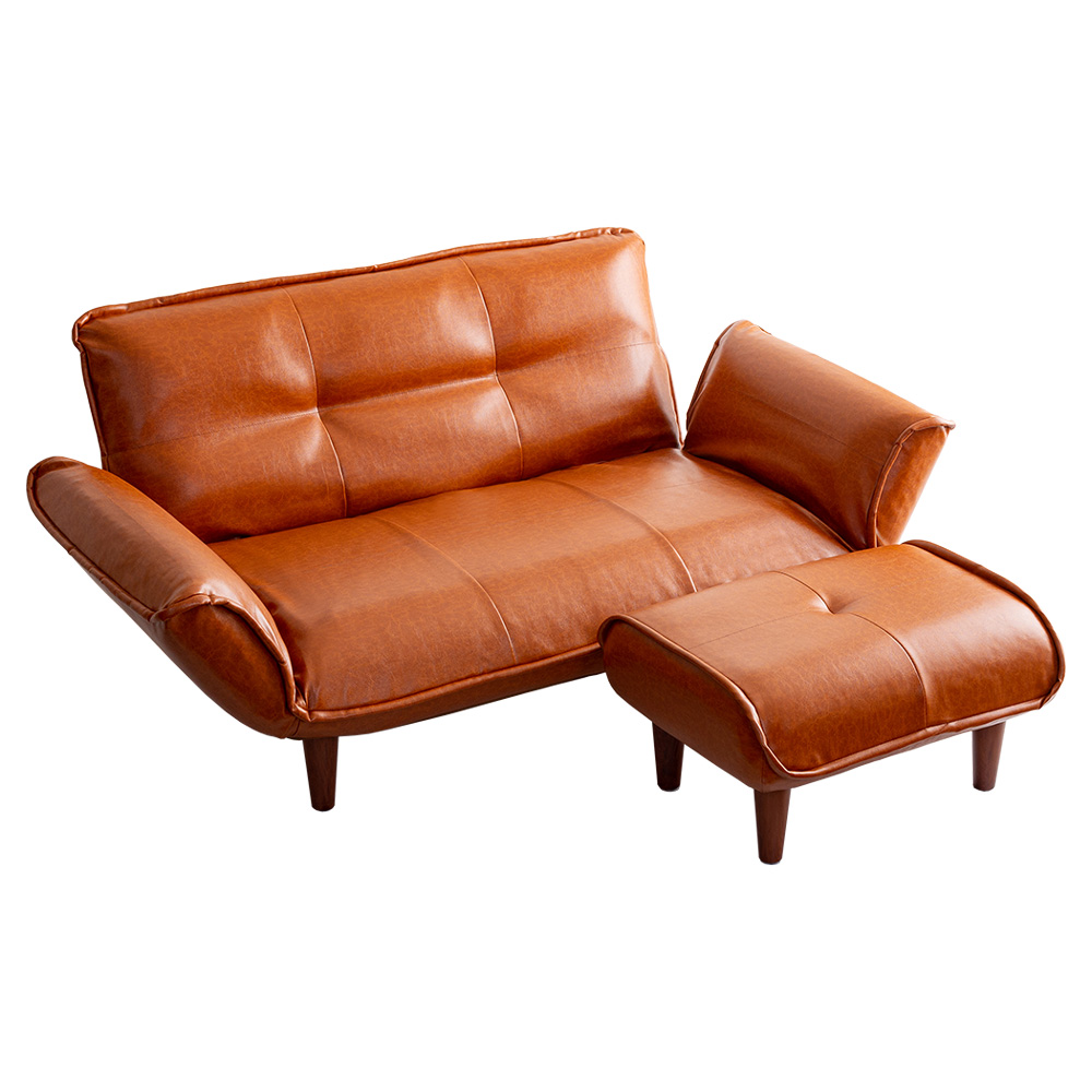 ヴィンテージカウチソファ オットマンセット 【公式通販】