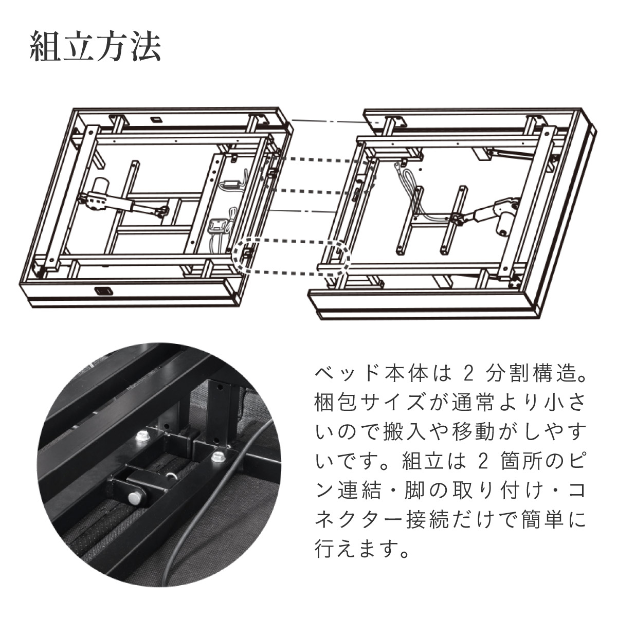 電動ベッド 介護ベッド 電動リクライニングベッド マットレス