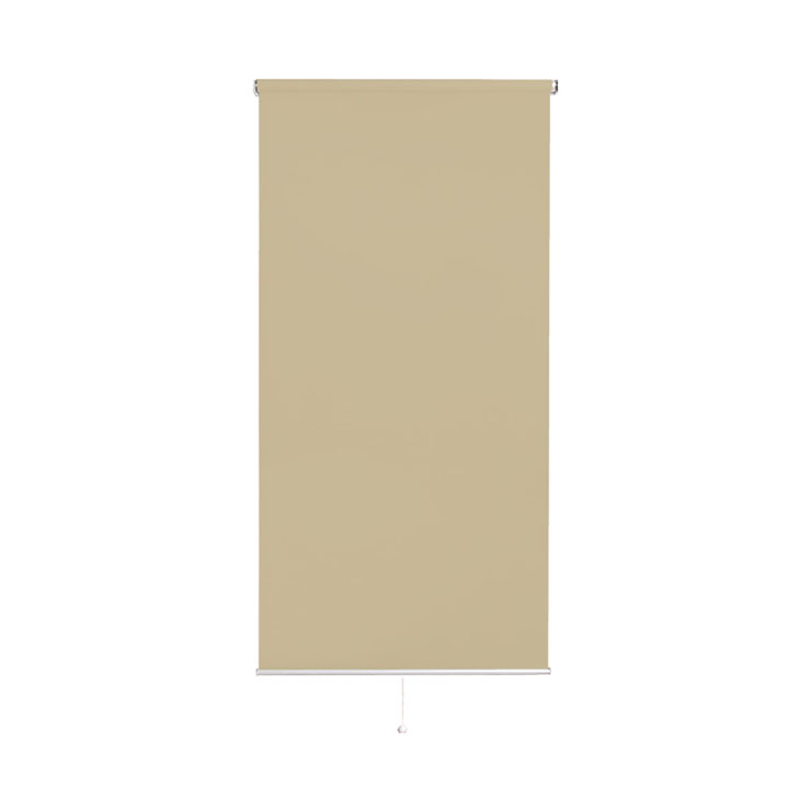 ロールカーテン 幅90cm 遮光タイプ つっぱりロールスクリーン 5色対応